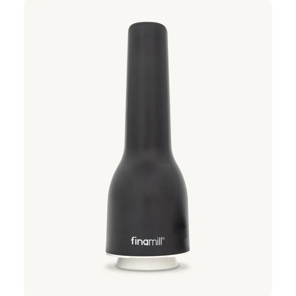 Moledor especias Finamill Classic eléctrico negro recargable USB