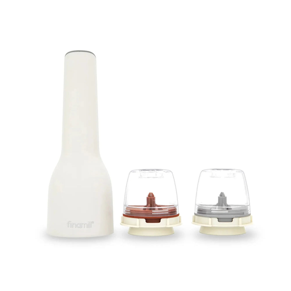 Moledor especias Finamill Classic eléctrico off white recargable USB