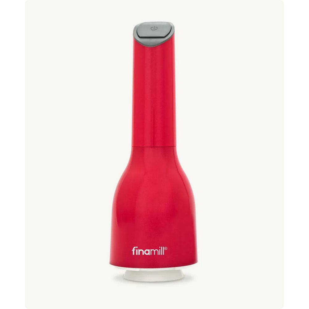 Moledor especias Finamill Classic eléctrico rojo batería