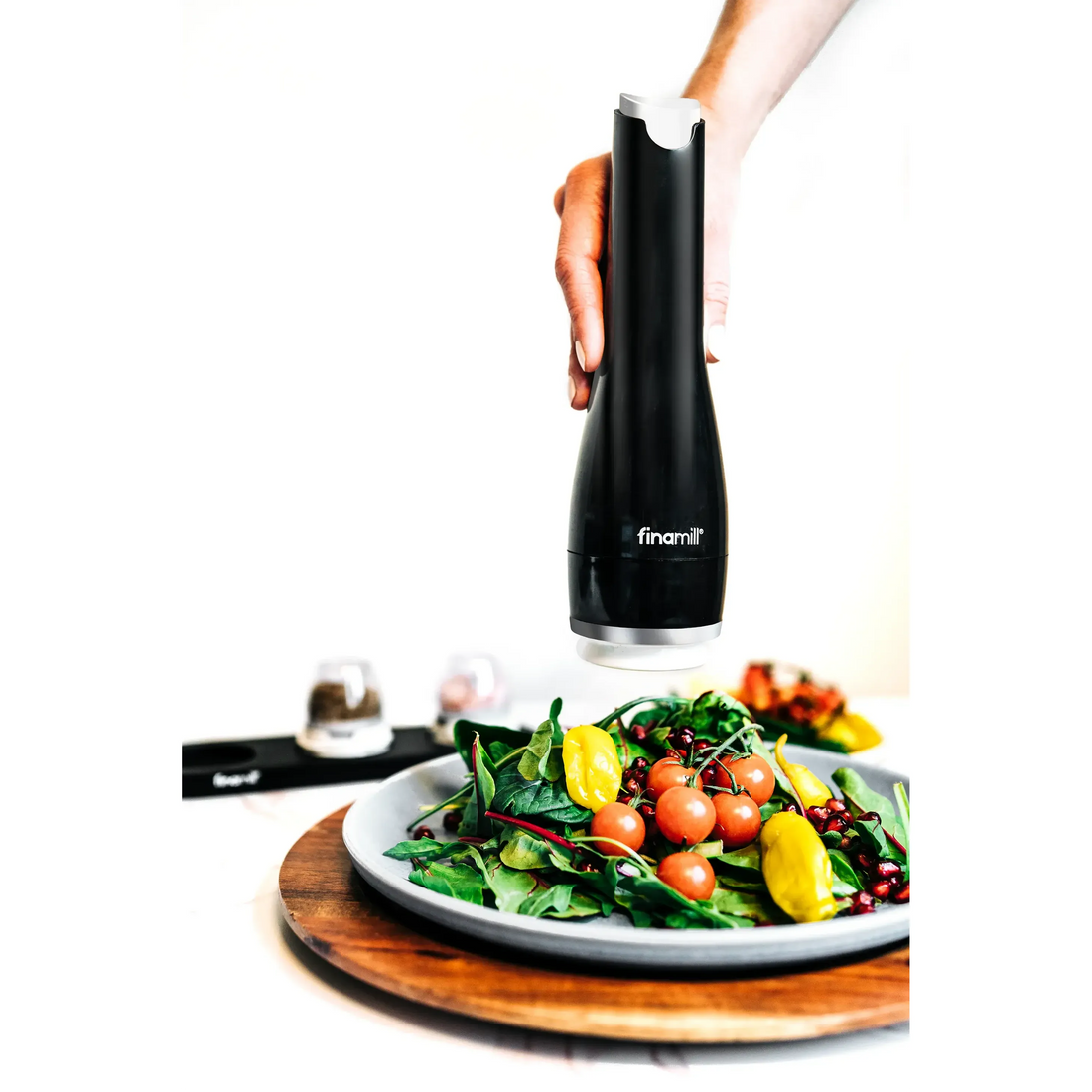 Moledor especias Finamill Muse eléctrico negro batería