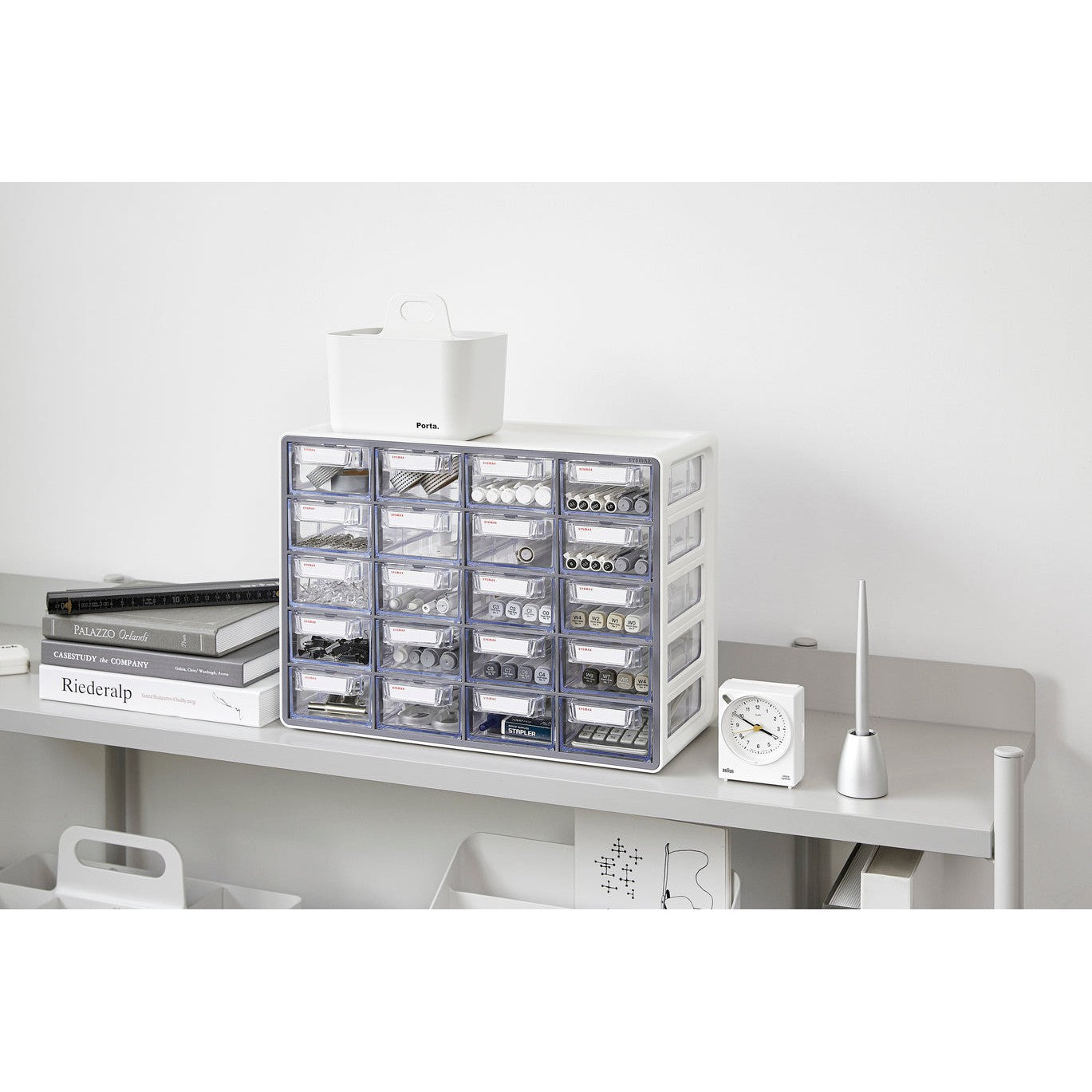 Multicajonera Up System 20 cajones gris