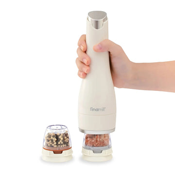 Moledor especias Finamill Muse eléctrico off white batería