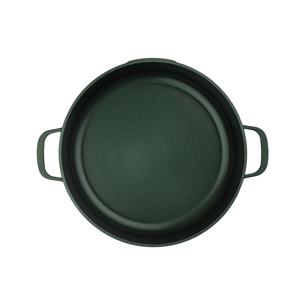 Olla 24cm antiadherente Performance QuanTanium con tapa verde