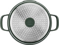 Olla 24cm antiadherente Performance QuanTanium con tapa verde
