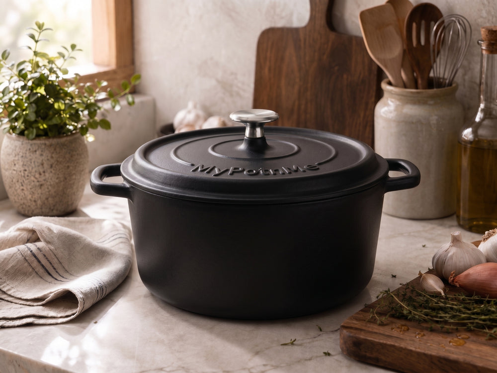 Olla Dutch oven de hierro fundido esmaltado MyPotnMe 5.7 L