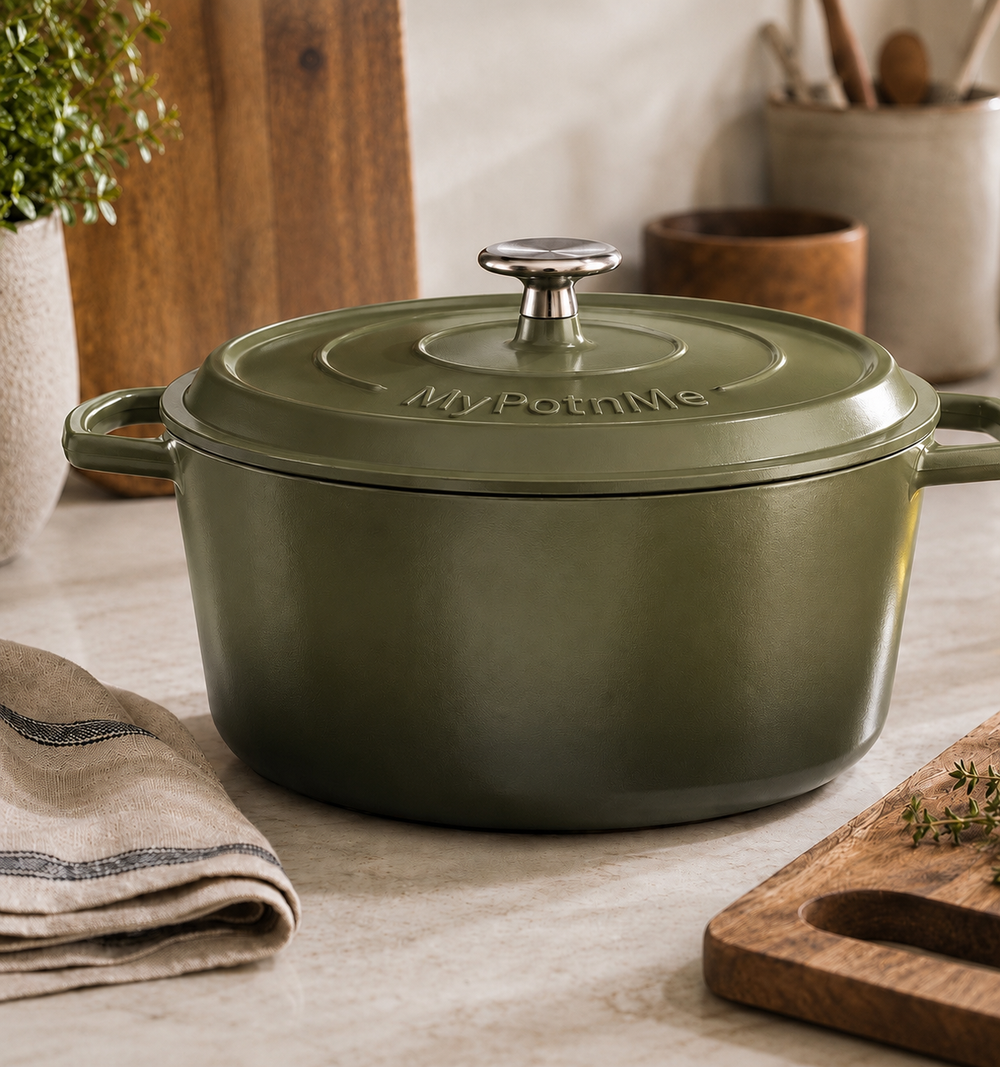 Olla Dutch oven de hierro fundido esmaltado MyPotnMe 5.7 L