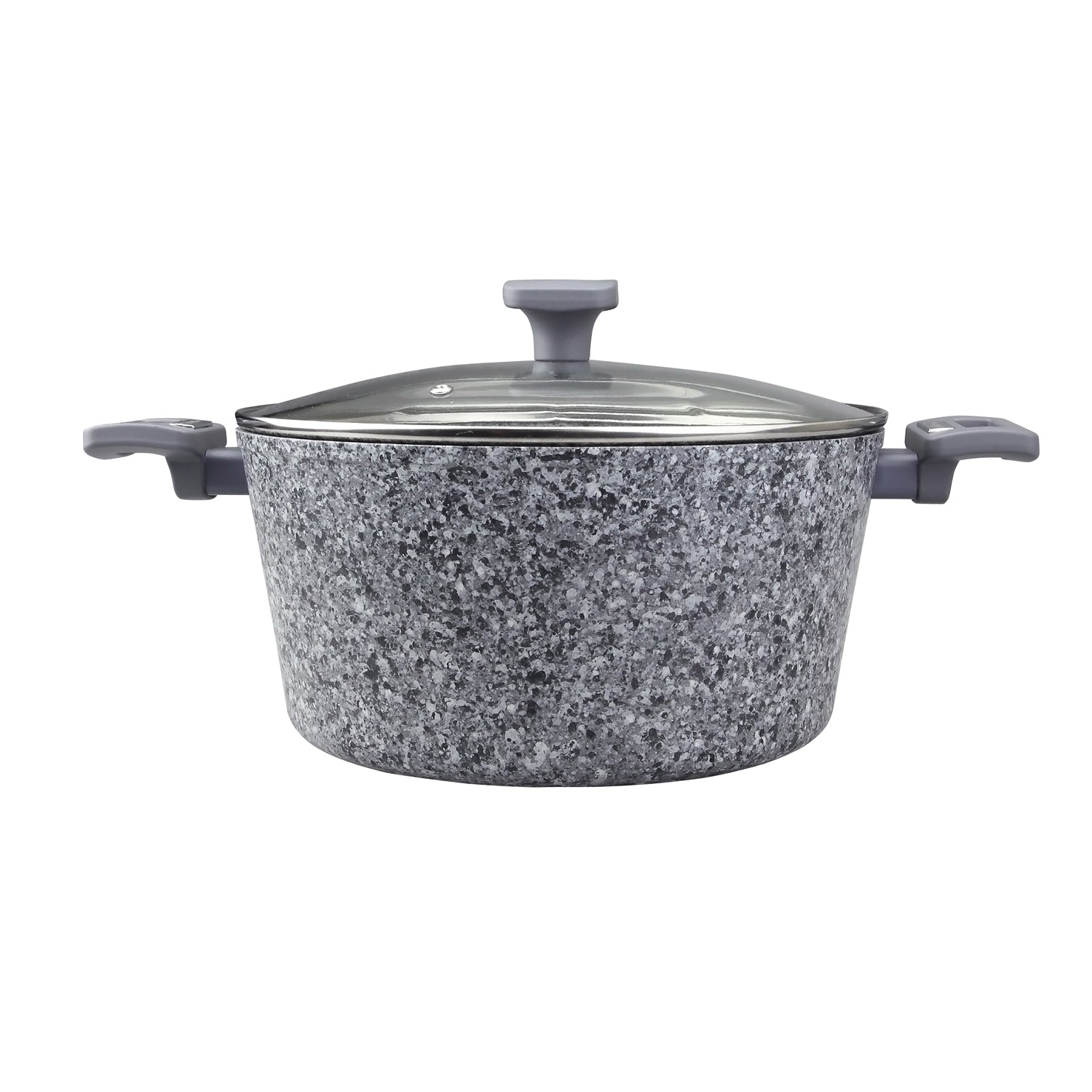 Olla antiadherente 28 cm gris granito WH