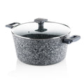 Olla antiadherente 28 cm gris granito WH