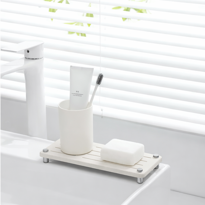 Organizador Multiuso de Diatomita SinkCaddy - Secado Rápido y Antihumedad