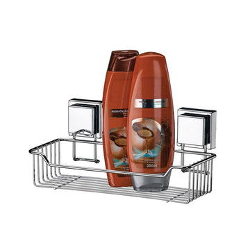 Organizador baño ventosas succión Premium acero inox