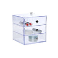 Organizador cosméticos Piano 3 niveles transparente