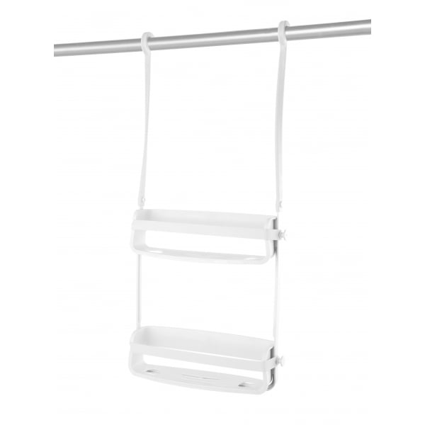 Organizador de Ducha Flex Blanco – Antióxido, Alta Capacidad y Diseño Moderno