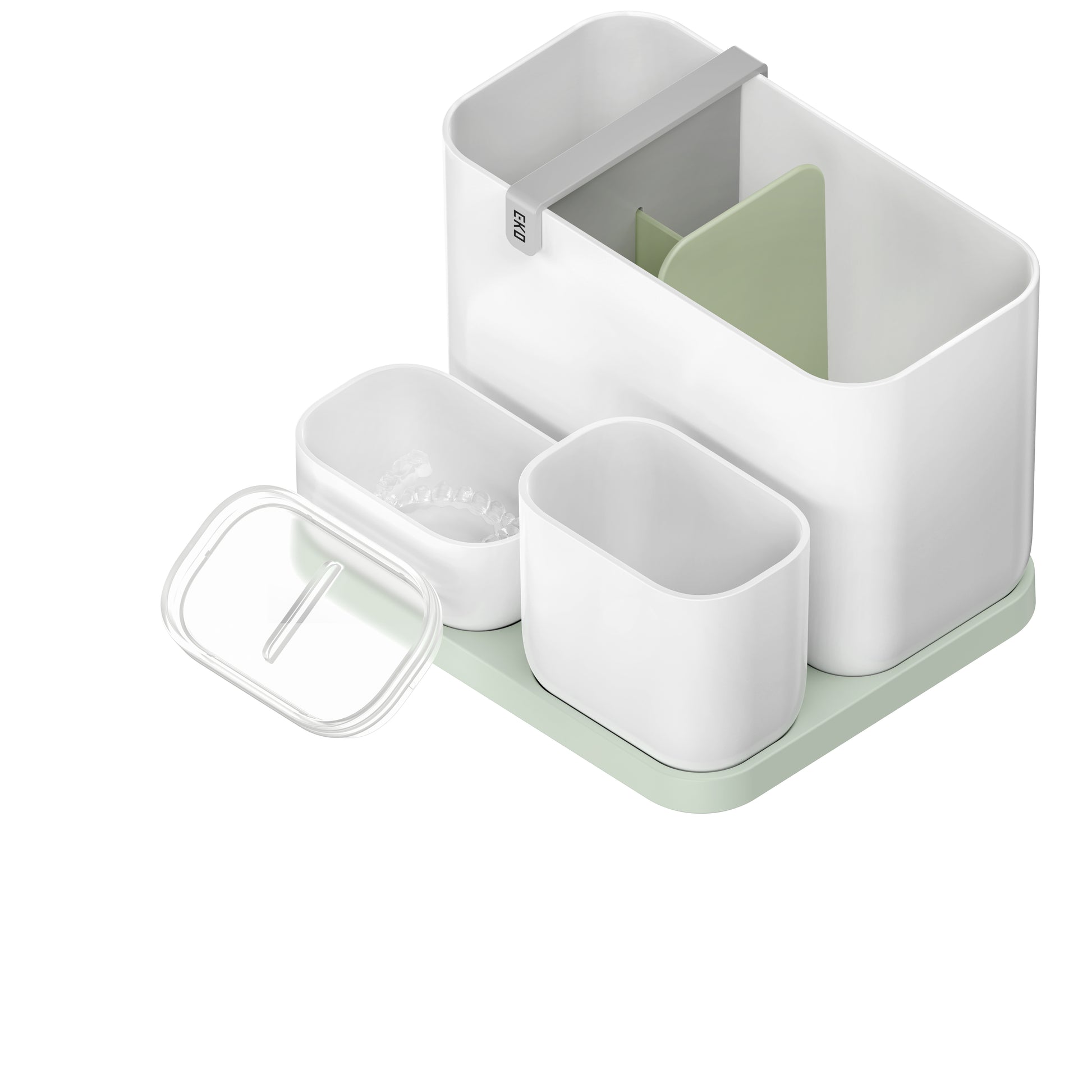 Organizador de baño Bento con base y divisores