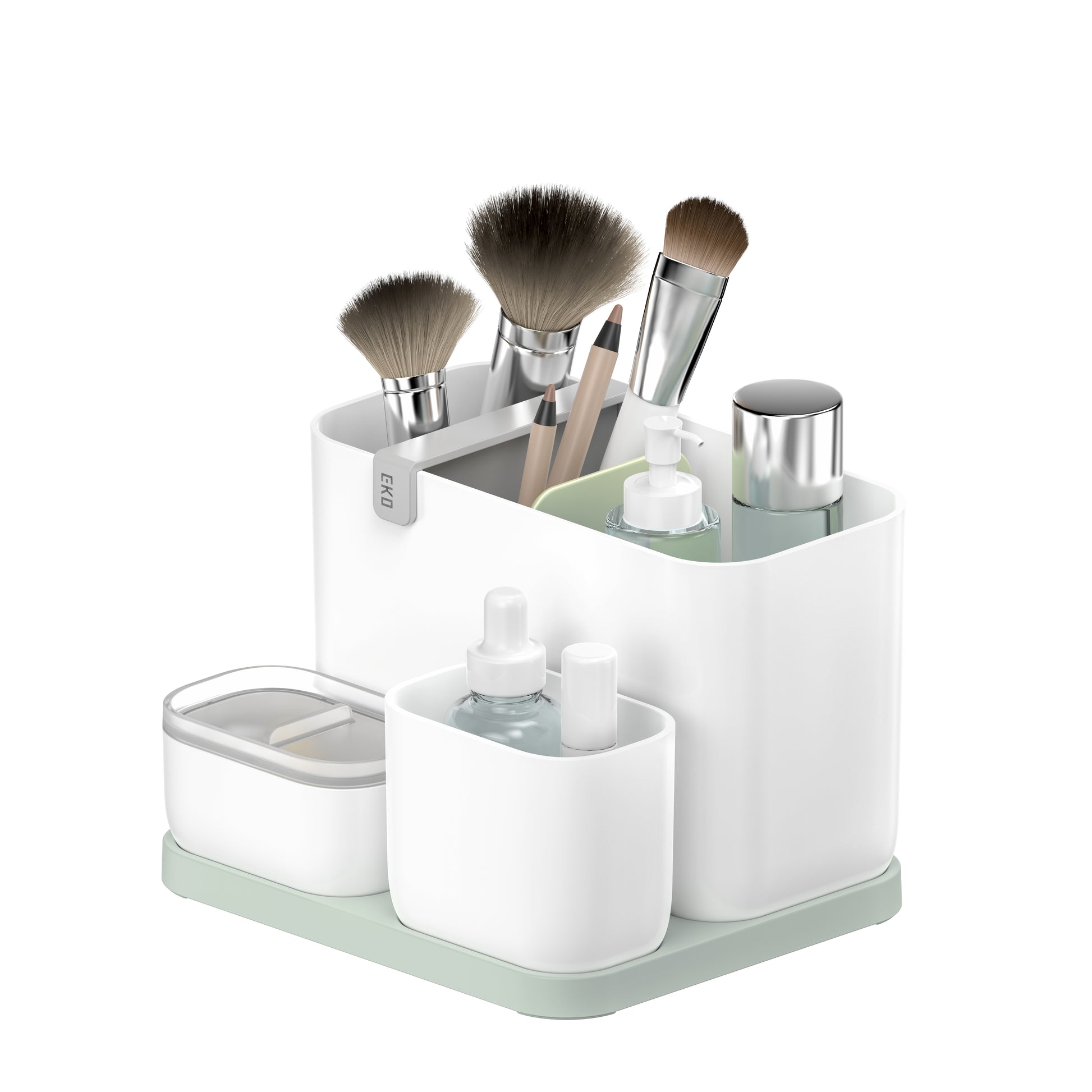 Organizador de baño Bento con base y divisores