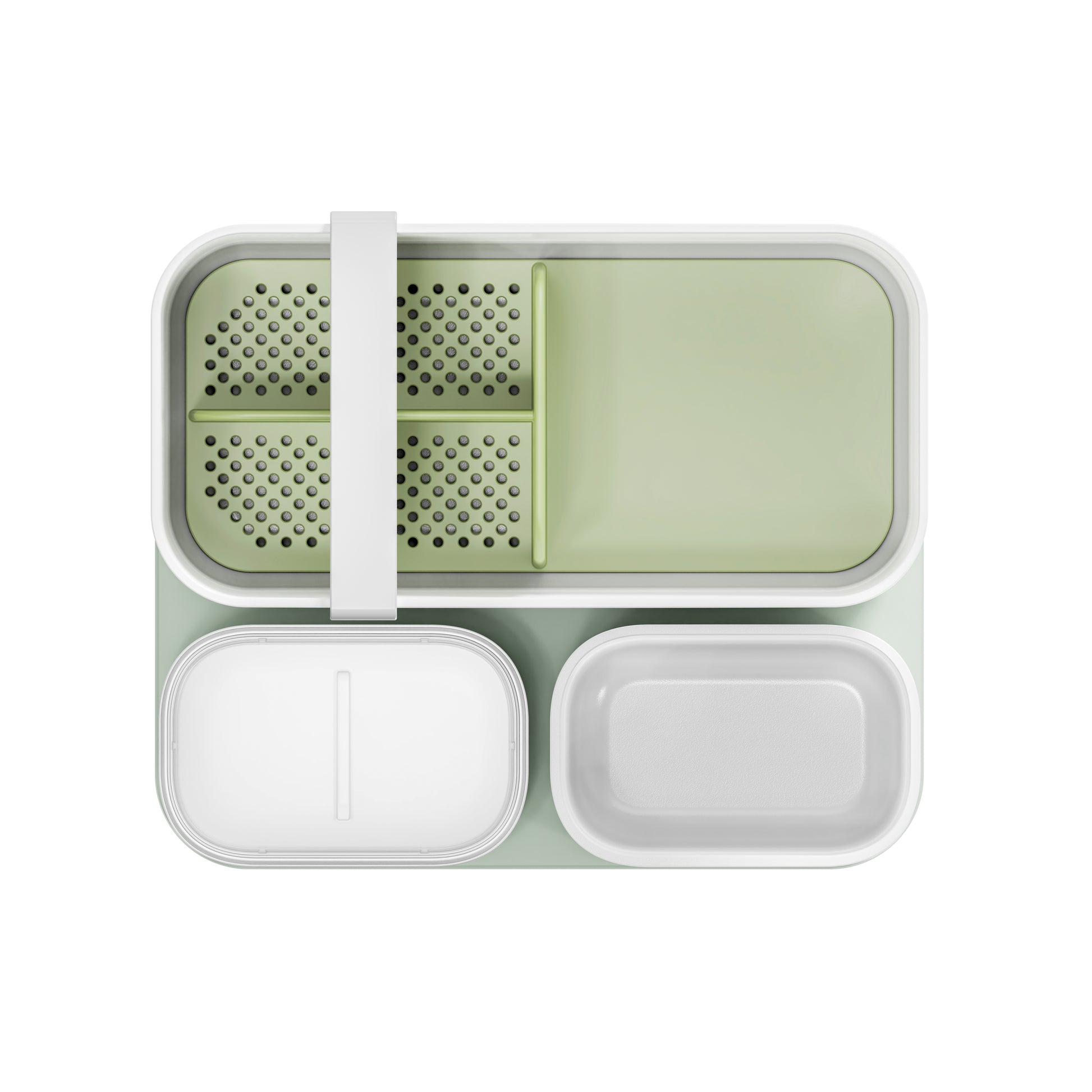 Organizador de baño Bento con base y divisores