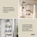 Organizador de ducha Flex azul acerado Umbra