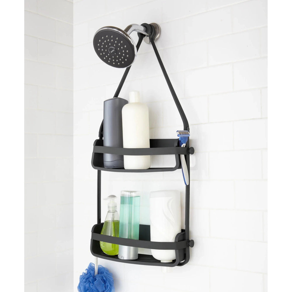 Organizador de ducha Flex negro