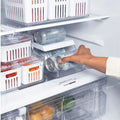 Organizador de latas clear fresh 9 unid blanco