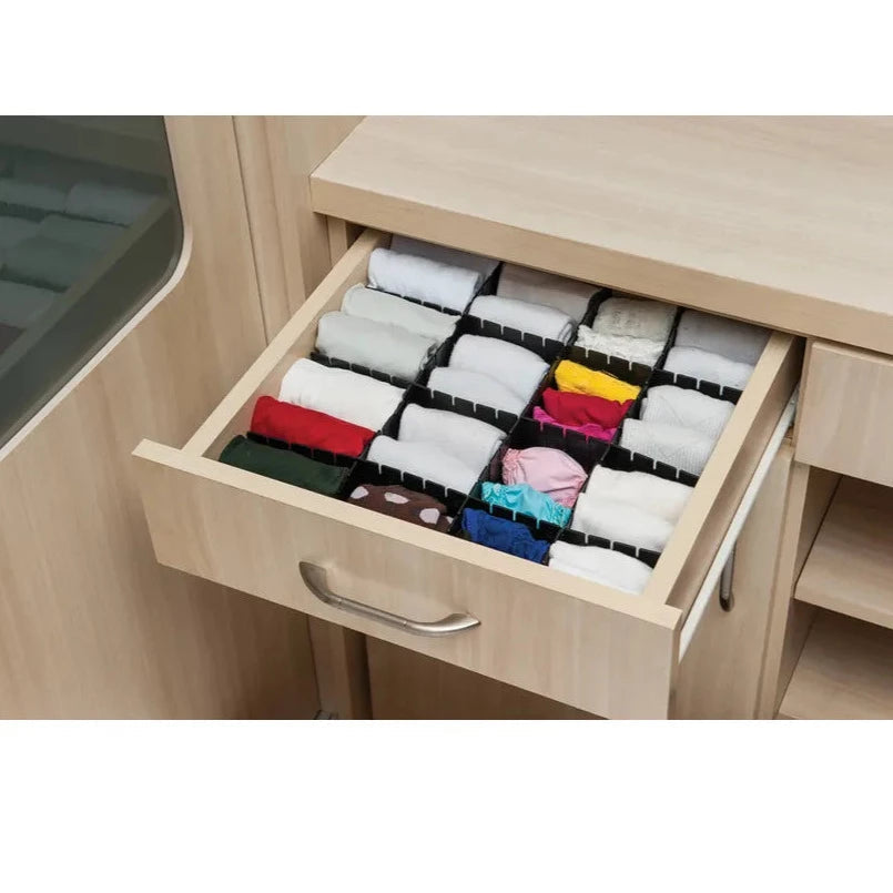 Organizador divisorio de Cajón - 5 PCS blanco