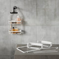 Organizador ducha flex blanco