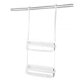 Organizador ducha flex blanco