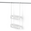 Organizador ducha flex blanco