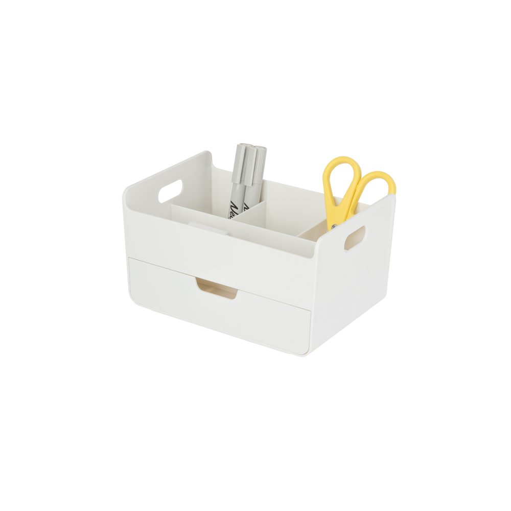 Organizador escritorio Combo blanco