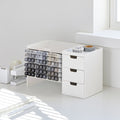 Organizador escritorio Hive apilable blanco