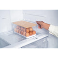 Organizador huevos c/ tapa bambu