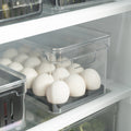 Organizador huevos c/tapa 36un Clear Fresh negro