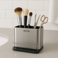Organizador lavadero acero inoxidable Kala - 3 Compartimentos, Drenaje Rápido, Multiuso