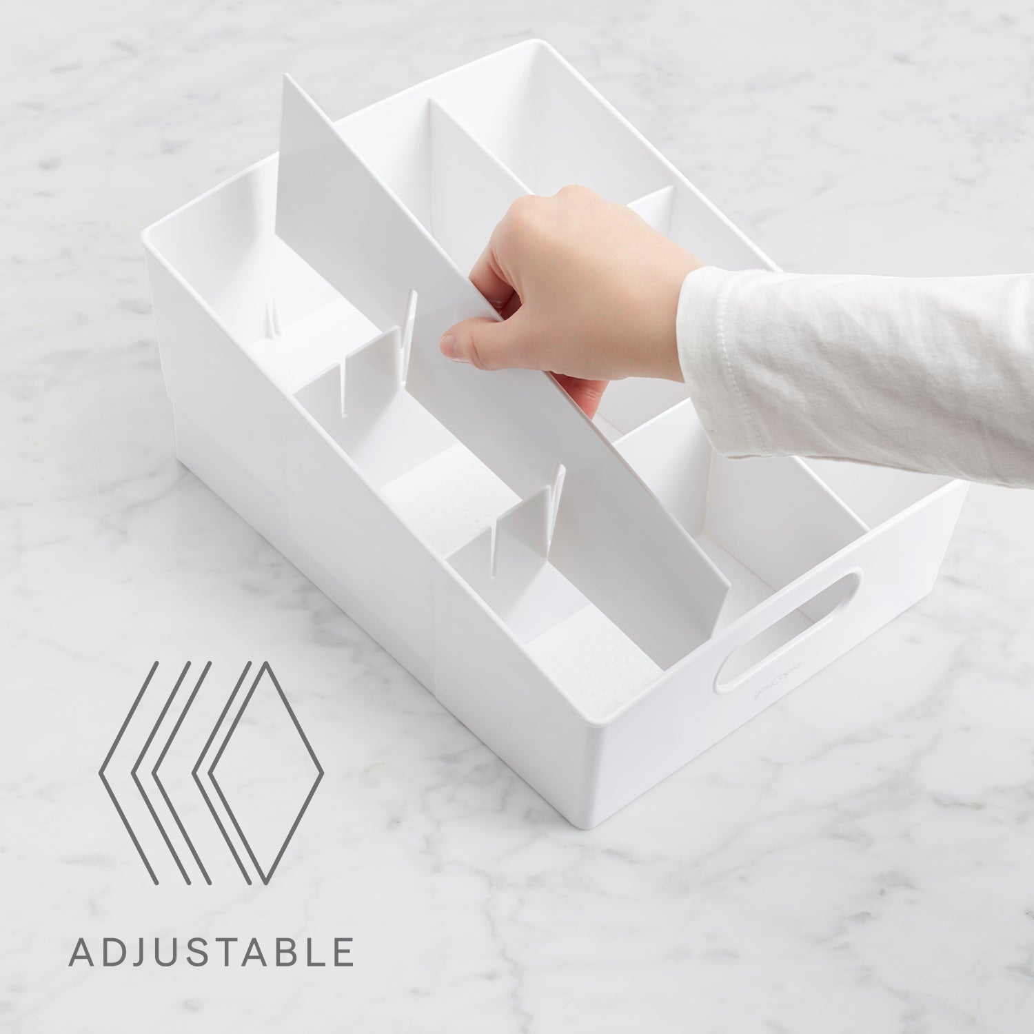 Organizador multiuso ajustable mediano ShelfBin™