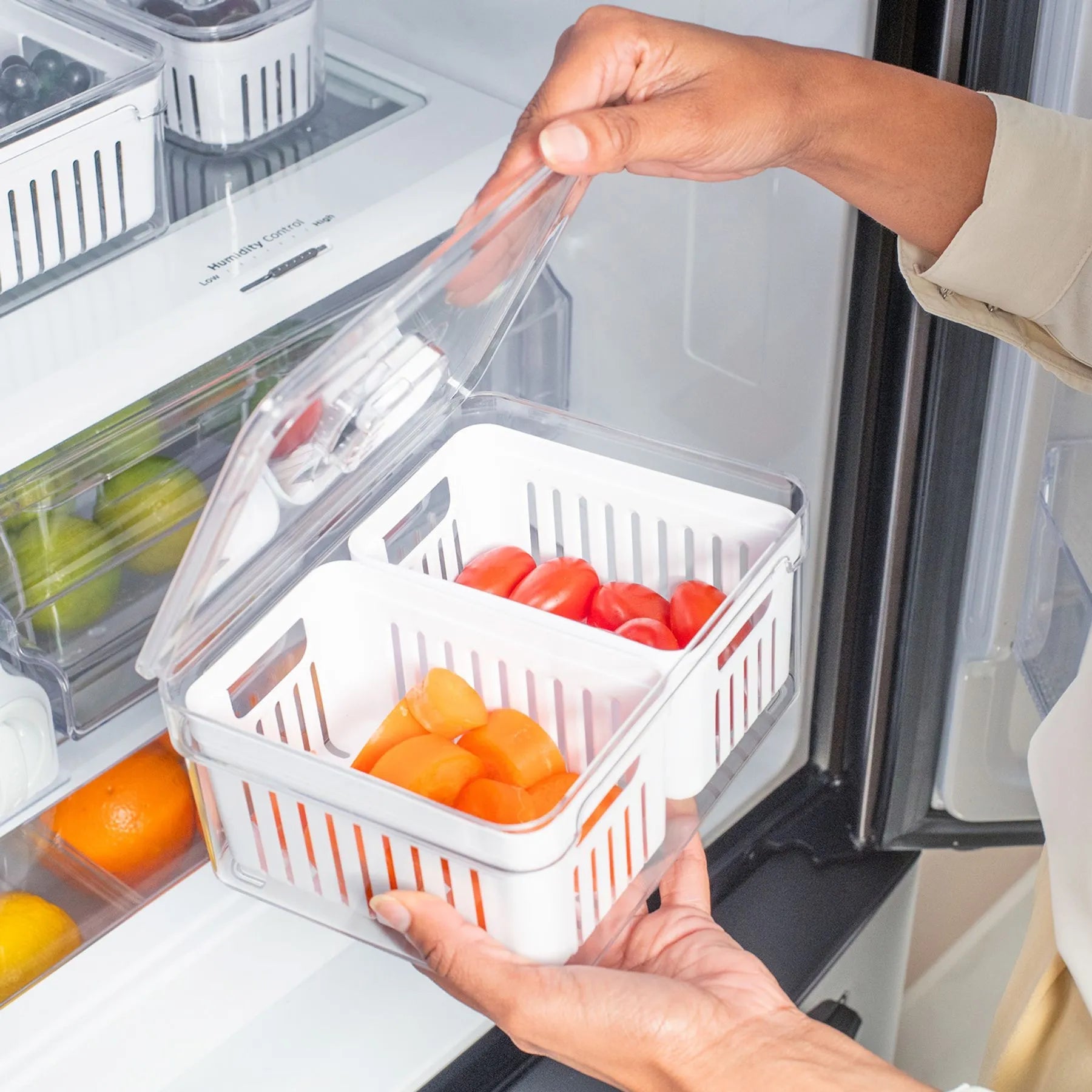 Organizador para refrigeradora Clear Fresh