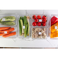 Organizador para refrigeradora Clear Fresh con tapa