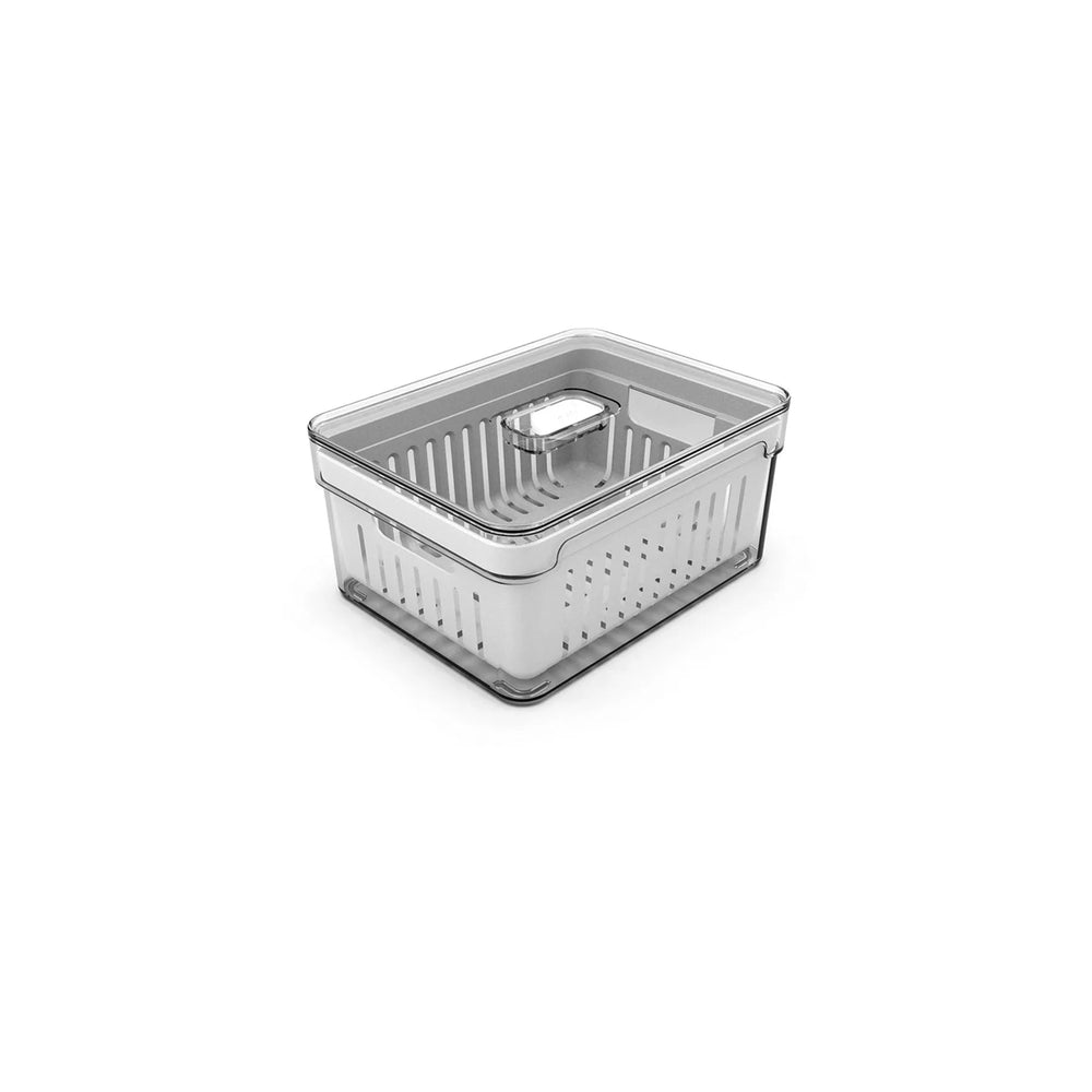 Organizador para refrigeradora c/ cesta Clear Fresh