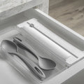 Organizador y cortador rollos doble Clear