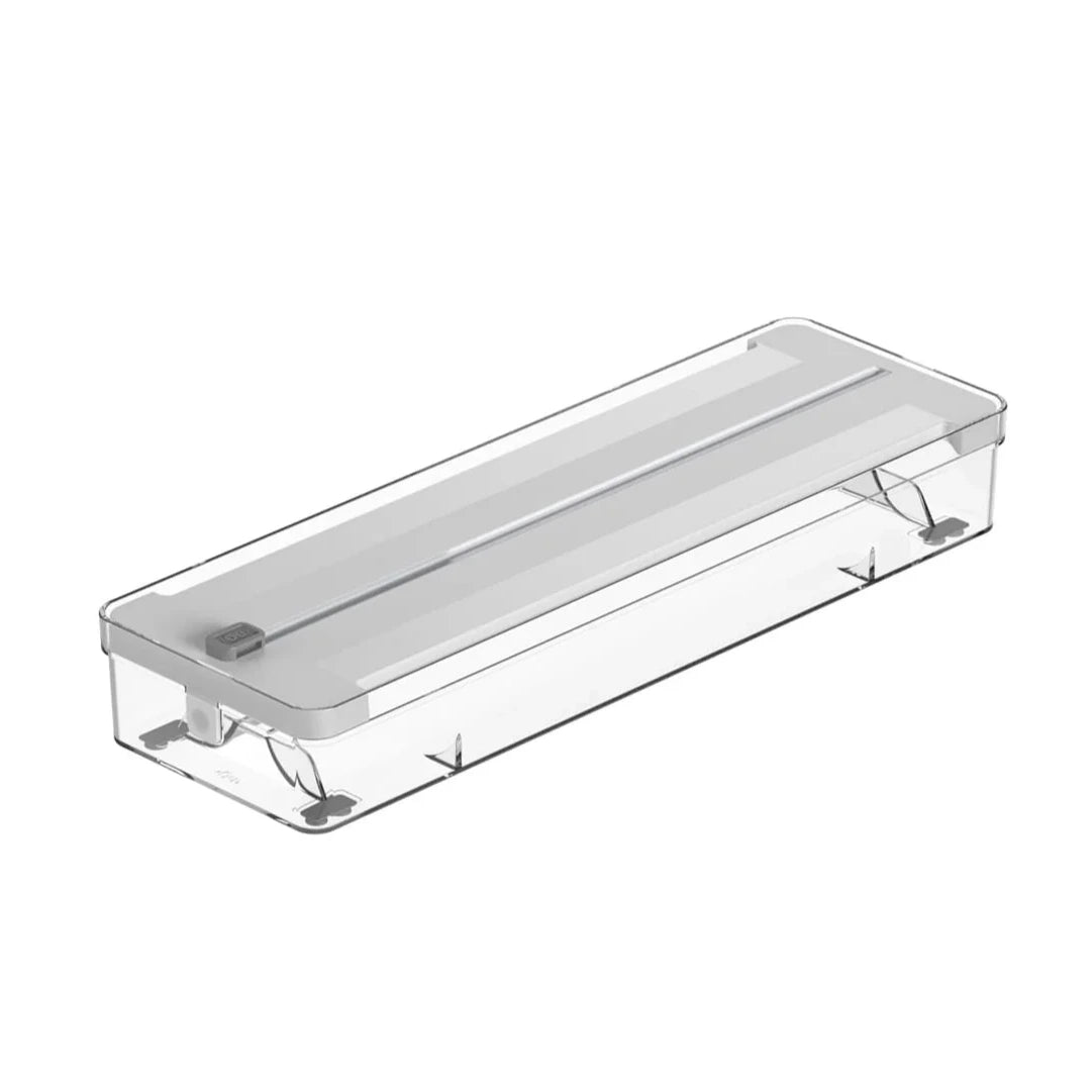 Organizador y cortador rollos doble Clear