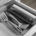 Organizador y cortador rollos doble Clear