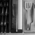 Organizador y cortador rollos doble Clear
