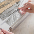 Organizador y cortador rollos doble Clear