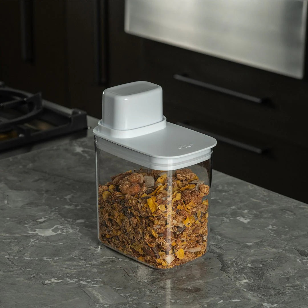 Pote Hermético con Medidor 1.5L Drop – Conserva Alimentos, Ideal para Cocina Organizada