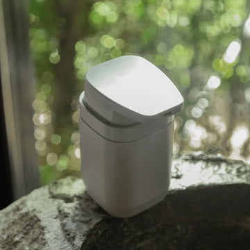 Dispensador de Jabón Líquido 380ml Aura Beige - Diseño Minimalista