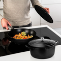 Pack Olla 24cm + Wok 28cm antiadherente Performance QuanTanium