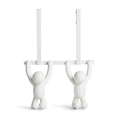 Perchero Buddy puerta blanco