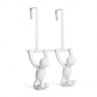 Perchero Buddy puerta blanco