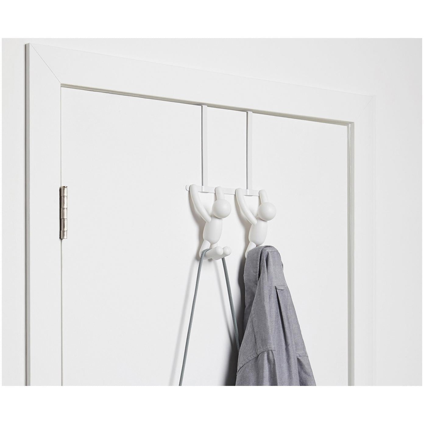 Perchero Buddy puerta blanco