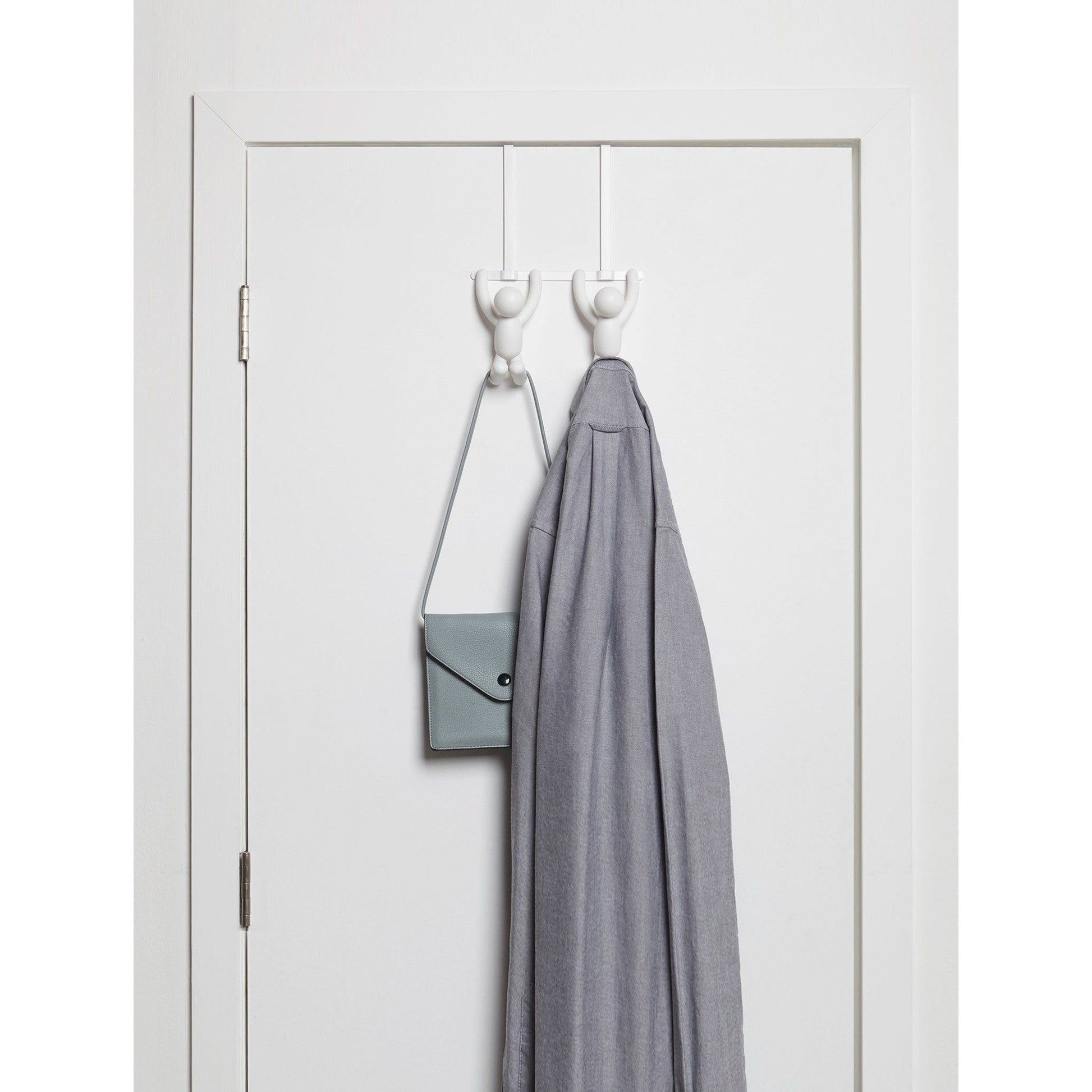 Perchero Buddy puerta blanco