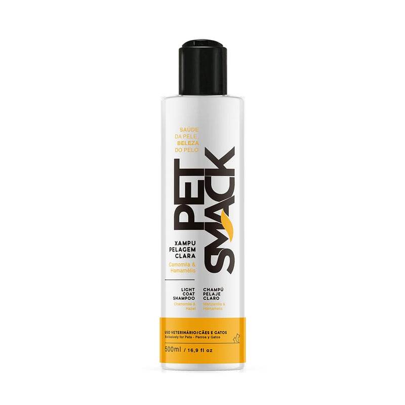 Pet Smack Shampoo para pelaje claro 500 ml