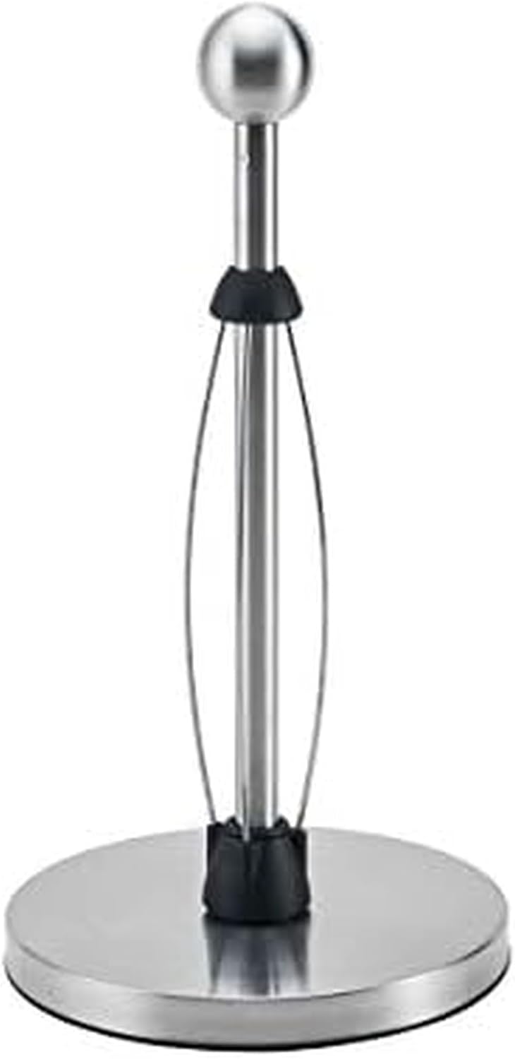 Porta papel toalla Perfect Tear Acero Inoxidable - con Base Antideslizante y Corte con Una Mano