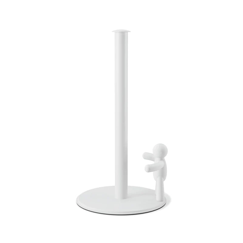 Porta papel toalla de cocina Buddy blanco